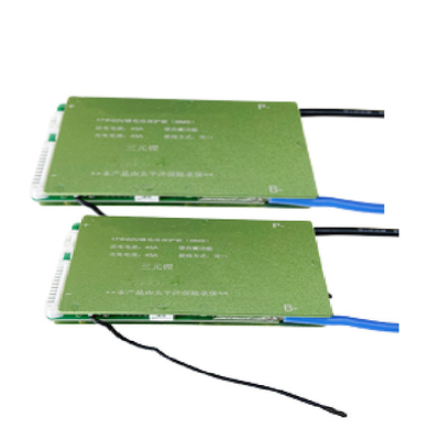 3.7V PCB Li Ion Protection Board BMS 17S 60V 45A พอร์ตทั่วไปพร้อม Balance