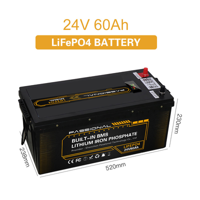 ชาร์จใหม่ได้ 24V 60Ah เปลี่ยนแบตเตอรี่ตะกั่วกรดกรณี ABS สำหรับรถยกไฟฟ้า EV