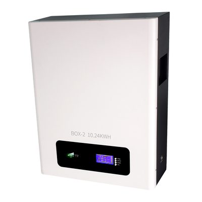 10kwh 48V 200Ah 51.2v LiFePO4 ชุดแบตเตอรี่ลิเธียมแบบติดผนัง
