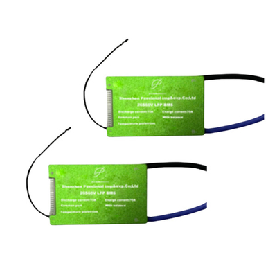 ระบบจัดการแบตเตอรี่ 72V 24S 30A LiFePO4 แบตเตอรี่ BMS พอร์ตทั่วไปพร้อมบาลานซ์