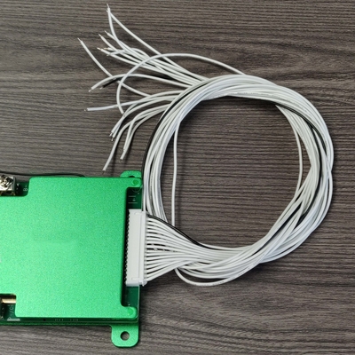 LiFePO4 แบตเตอรี่ BMS 16S 48V 100A Li Ion แบตเตอรี่ BMS 3.2V สำหรับ EV Ebike สกู๊ตเตอร์ PCB ป้องกัน