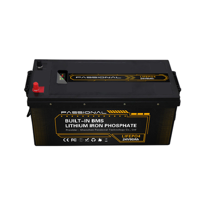 ชาร์จใหม่ได้ 24V 60Ah เปลี่ยนแบตเตอรี่ตะกั่วกรดกรณี ABS สำหรับรถยกไฟฟ้า EV