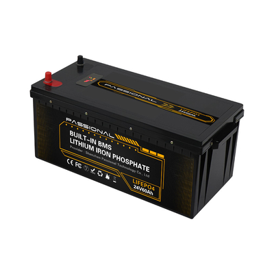 ชาร์จใหม่ได้ 24V 60Ah เปลี่ยนแบตเตอรี่ตะกั่วกรดกรณี ABS สำหรับรถยกไฟฟ้า EV