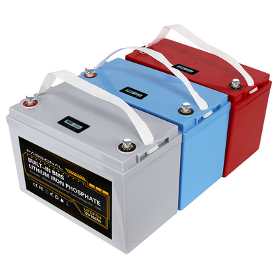 12V 100Ah LiFePO4 แบตเตอรี่ลิเธียมสำหรับการจัดเก็บพลังงานรถยกไฟฟ้า EV Scooter E Bike