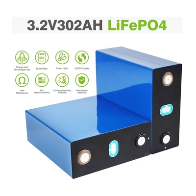 LFP 3.2v 302ah LiFePO4 Prismatic Cell ชาร์จใหม่ได้ด้วยวงจรยาวสำหรับ ESS ที่อยู่อาศัย