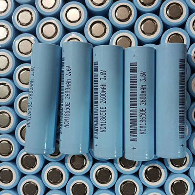 เกรด 3C UN38.3 18650 เซลล์แบตเตอรี่ 18650 3.7 V 2600mah แบตเตอรี่