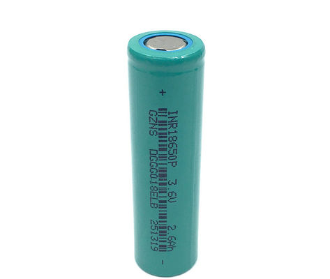 2600MAh NCM 3.7 โวลต์ 3C 18650 เซลล์แบตเตอรี่สำหรับเครื่องมือไฟฟ้ารถยนต์