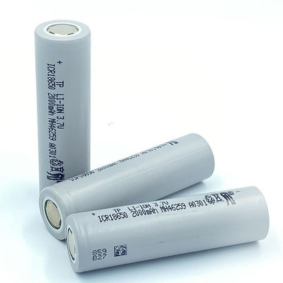 3.7 V 2000mah 18650 เซลล์แบตเตอรี่ 10C ลิเธียมไอออน 18650 เซลล์แบตเตอรี่สำหรับรถกอล์ฟ
