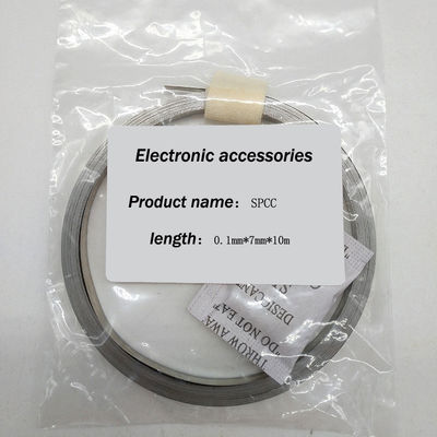 แท่นรองรับแบตเตอรี่ 0.01MM 18650 แท็บแบตเตอรี่นิกเกิลจุดเชื่อมแถบนิกเกิล