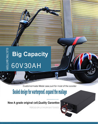 แบตเตอรี่ NMC Citycoco 60V 20Ah 30Ah Harley Electric Scooter Battery