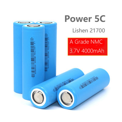 LS 21700 A GRADE Battery พลังแรง 4000mah 3C 5C Li Ion Battery Cell 1000 ครั้ง